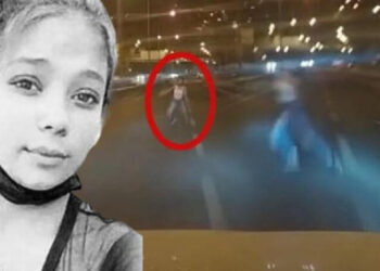 Canlı yayın yaparken 16 yaşındaki kıza çarptı