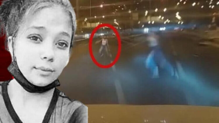 Canlı yayın yaparken 16 yaşındaki kıza çarptı