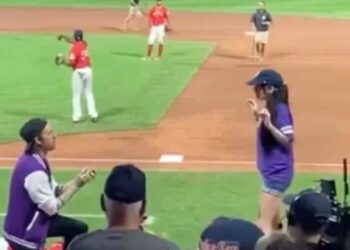 Maçta evlilik teklifi hüsranla sonuçlandı