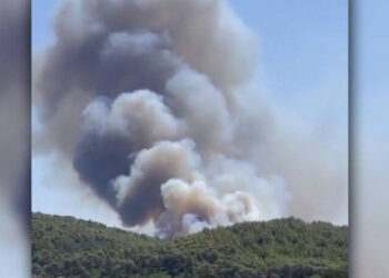 Yangın Bodrum’da da başladı
