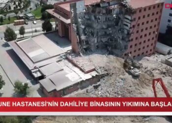 Haydarpaşa Numune Hastanesi’nin yıkımına başlandı