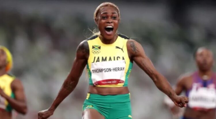 Elaine Thompson-Herah 100 metrede olimpiyat rekoru kırdı
