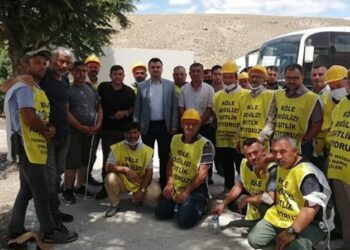 Meclise yürümek isteyen Somalı madencilere yürüme izni verilmedi