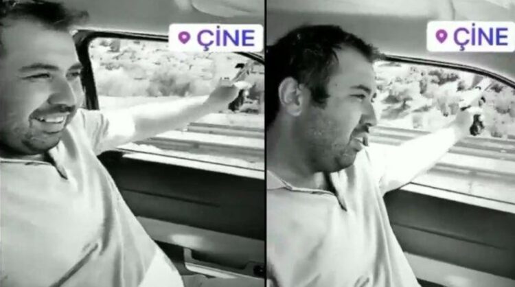 AKP’li başkan hem araba kullandı, hem ateş etti