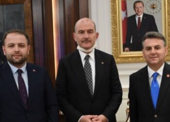 Korkmaz Karaca’dan Süleyman Soylu’ya ziyaret