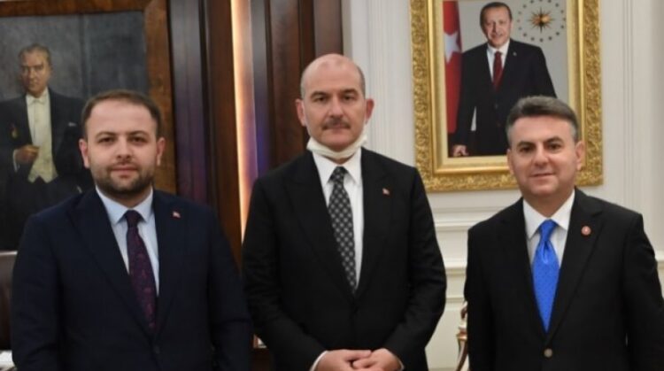 Korkmaz Karaca’dan Süleyman Soylu’ya ziyaret