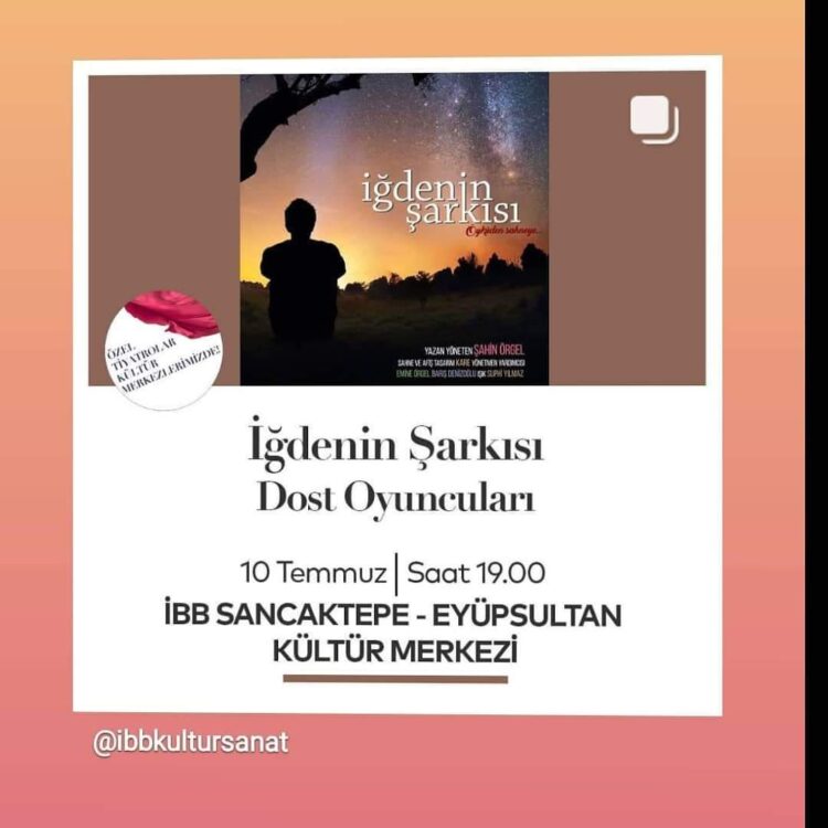 ‘İğdenin Şarkısı’ oyunu Sancaktepe’de