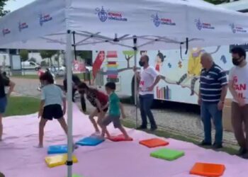 AKP’li Belediye, çocukları kovarak İBB’nin etkinliğine engel oldu