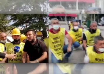 Somalı madencilere polis engeli