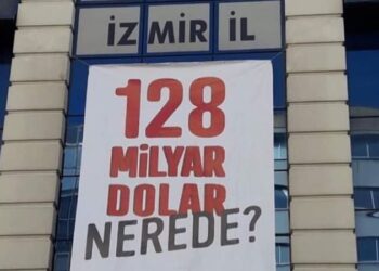 “128 milyar dolar nerede?” pankartına ceza mahkemeden döndü
