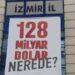 “128 milyar dolar nerede?” pankartına ceza mahkemeden döndü