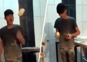 Fırında kaydedilen görüntüler büyük tepki çekmişti! Karar verildi