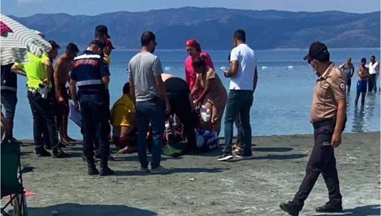 Salda Gölü’ne serinlemek için giren genç boğuldu