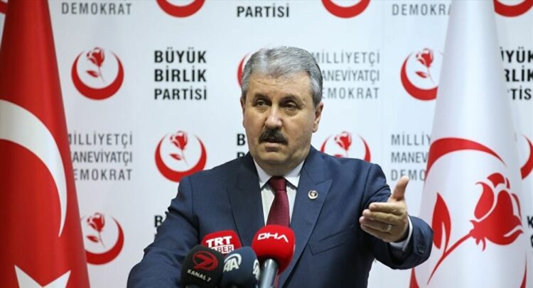 BBP lideri Destici: HDP Kürtlerin değil, PKK ve YPG’nin temsilcisi