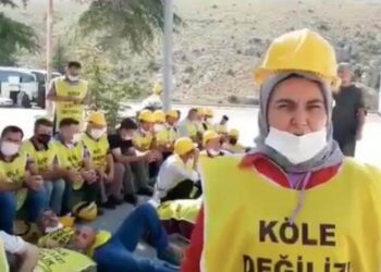 Maden işçileri kararlı: Sonuç alana kadar geri dönmeyeceğiz