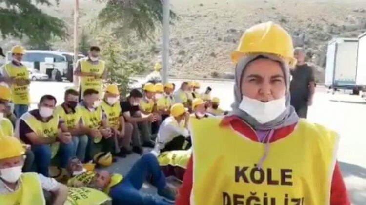 Maden işçileri kararlı: Sonuç alana kadar geri dönmeyeceğiz