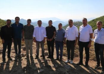 CHP heyeti: Tunceli’deki yangında 140 hektarlık alan etkilendi