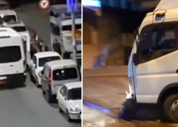 Sultangazi’de sokağa göçmenleri bırakan sürücü: Bir şey olmaz