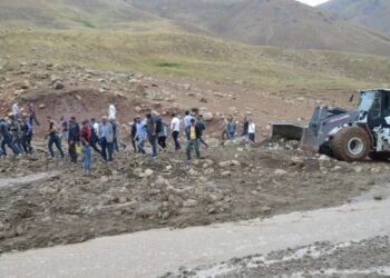 Yüksekova’da sel felaketi: 500 hayvan öldü