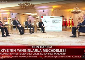 Erdoğan’ın katıldığı canlı yayında ‘prompter’ ve ‘suflör’ detayı