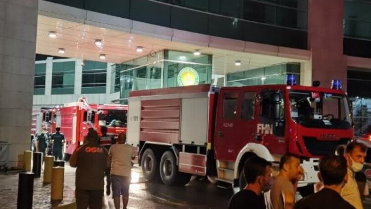 Azerbaycan yangın söndürme ekipleri, Türkiye’ye giriş yaptı