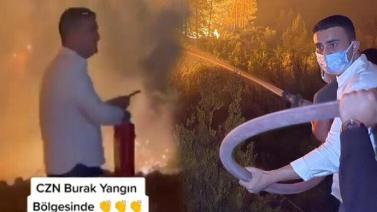 CZN Burak’ın görüntülerine tepki yağdı