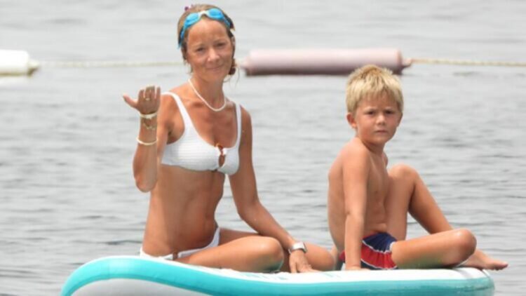 Bade İşçil’in oğlu Azur’dan tebessüm ettiren tepki