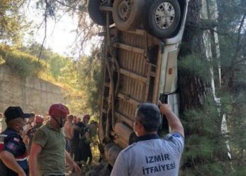 Biz kaza haberi de İzmir’den geldi