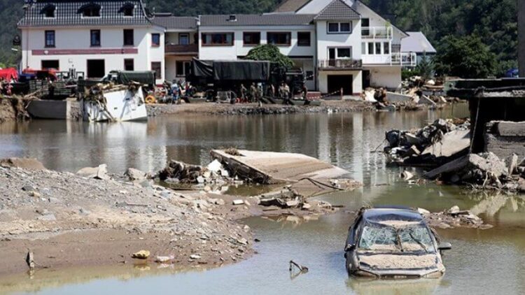 Almanya’da sel mağdurlarına 30 milyar euroluk fon