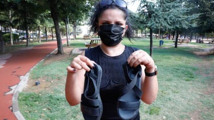 30 liraya aldığı ayakkabı 1 günde hayatını kararttı