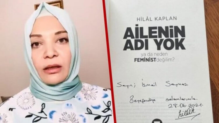 Hilal Kaplan’ın kitaplara attığı imza sahte çıktı