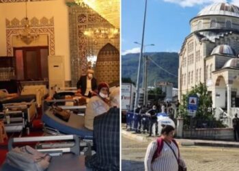 ‘Sel mağdurlarına hizmet veren cami Erdoğan için boşaltıldı’