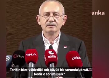 Kılıçdaroğlu: Tarihin bize yüklediği büyük bir sorumluluk var