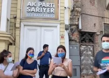 Ak Parti önünde açıklama yapan Boğaziçi öğrencileri gözaltına alındı