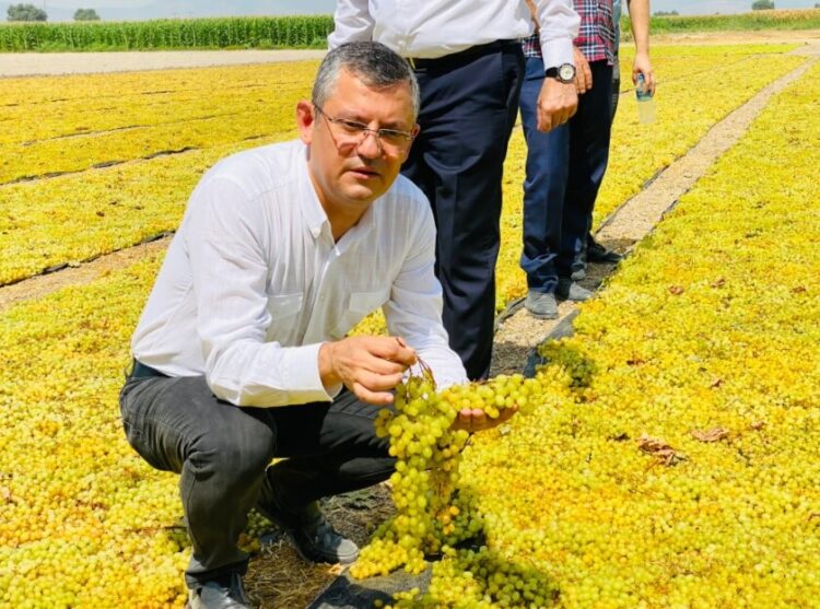 Özgür Özel’den tarım bakanına kuru üzüm çağrısı