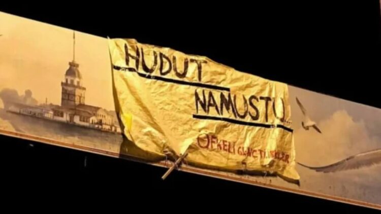 ‘Hudut namustur’ pankartı asan Semir Yapıcı’ya saldırı