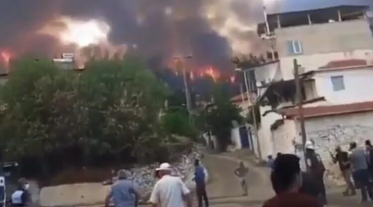 ‘Yangın evlere kadar ulaştı, Menteşe yardım bekliyor’