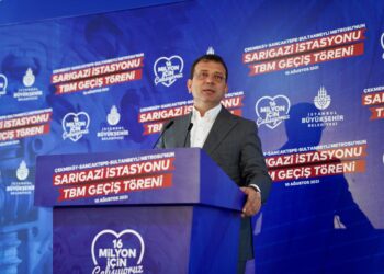 İmamoğlu: “Bize oy versin vermesin 16 milyona metro yapıyoruz”