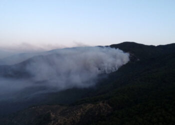 Kazdağları’ndaki yangın devam ediyor