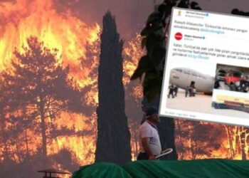 AKP’nin yangın paylaşımı büyük tepki çekmişti: Paylaşım silindi