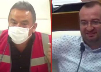 Muhittin Böcek, yangınları anlattı, AKP sözcüsü kahkaha attı