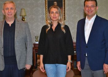 Mansur Yavaş, İBB Başkanı Ekrem İmamoğlu ve Dilek İmamoğlu’nu ağırladı