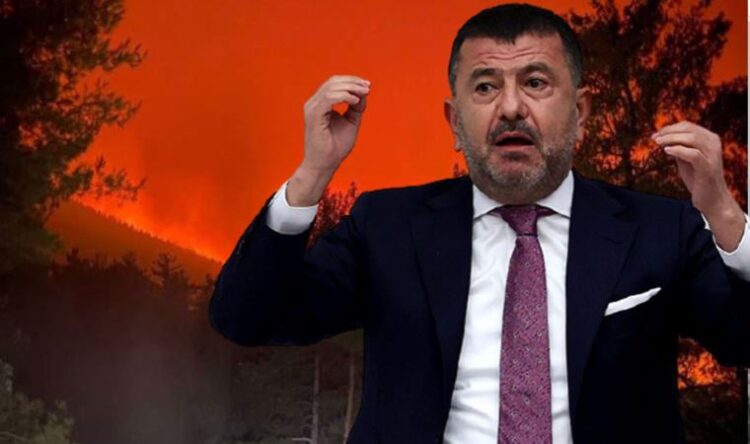 Veli Ağbaba: Havadan müdahale yapılmazsa ormanın tamamı yanar