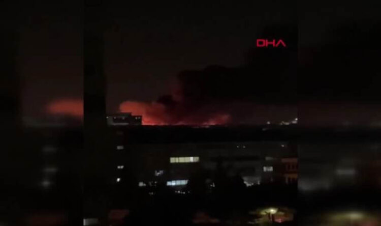 İkitelli Çevre Sanayii Sitesi’nde korkutan yangın