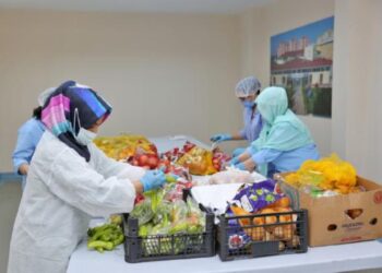 Küçükçekmece Belediyesi Gıda Bankası dayanışma ile büyüyor