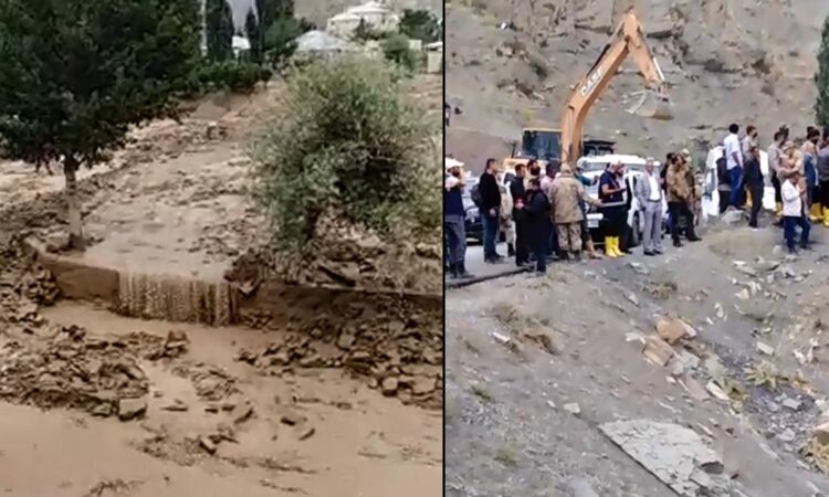 CHP’li başkanlar sel bölgesinde mahsur kaldı