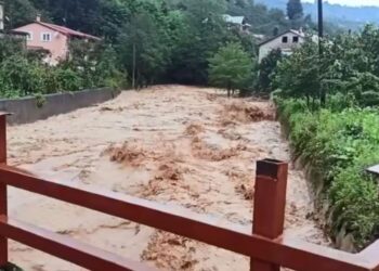 Giresun’da dereler taştı