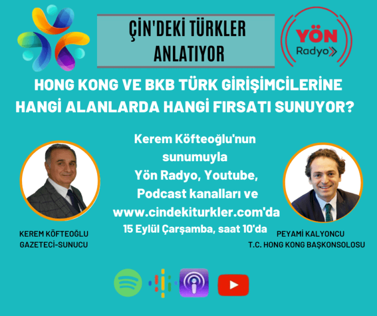 Çin’deki Türkler- “Girişimcilerimiz, Çin stratejisi geliştirip, GBA’yı incelemeli”