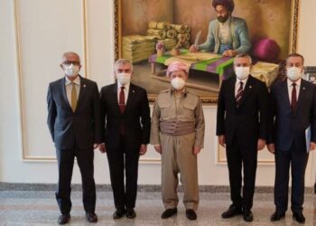 CHP heyeti Barzani ile görüştü