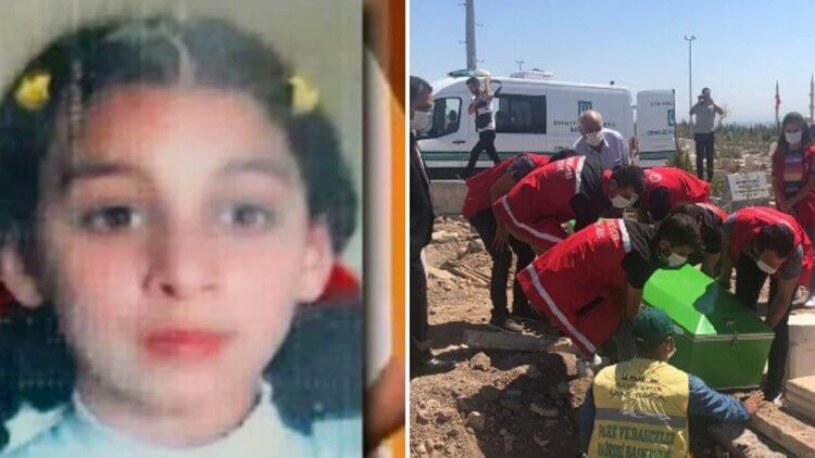 Babası tarafından öldürülen Amara, kimsesizler mezarlığına defnedildi